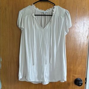 Cream Women's Top